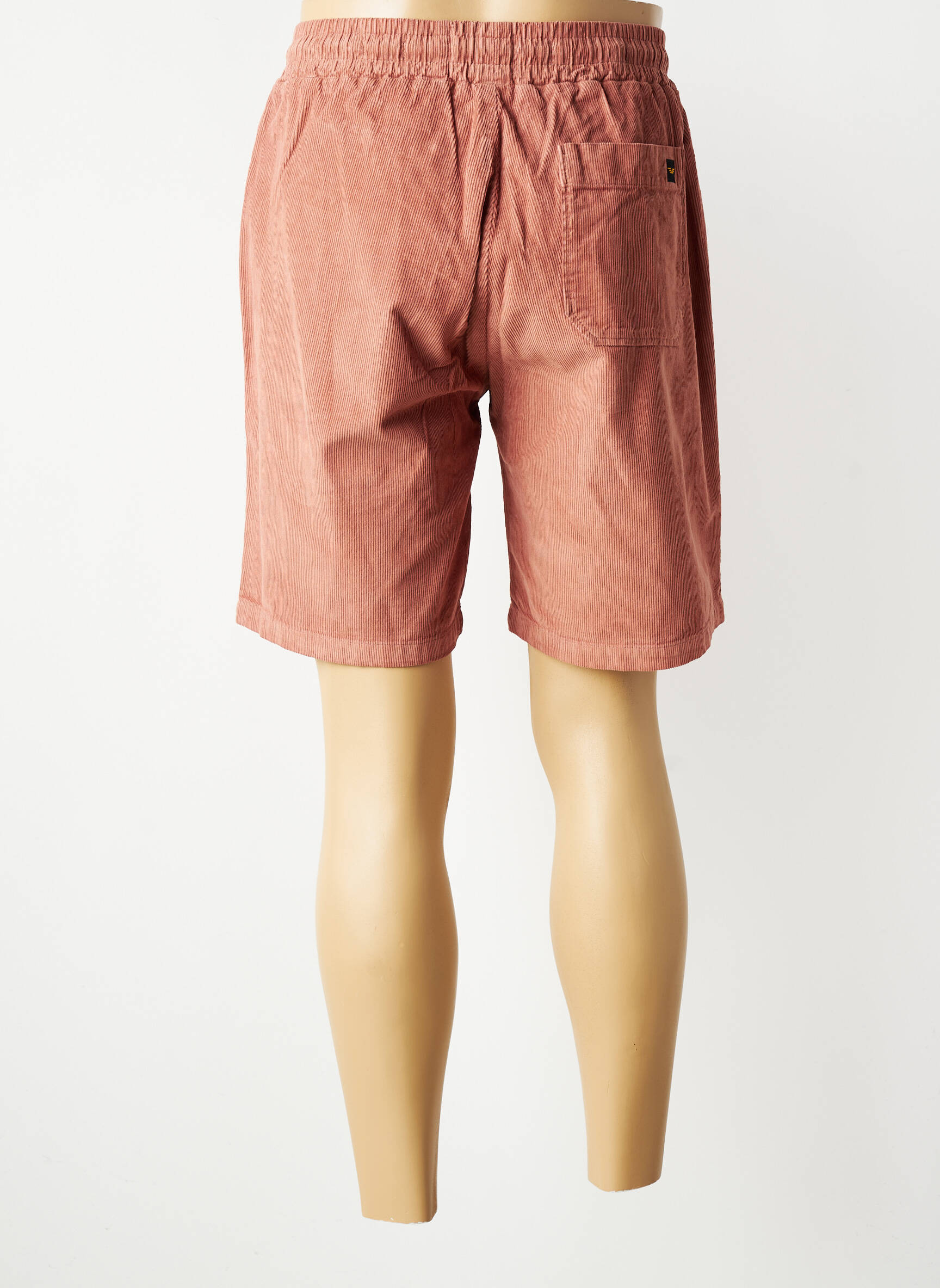 Bermuda taille élastique taille normale rose DAYTONA homme