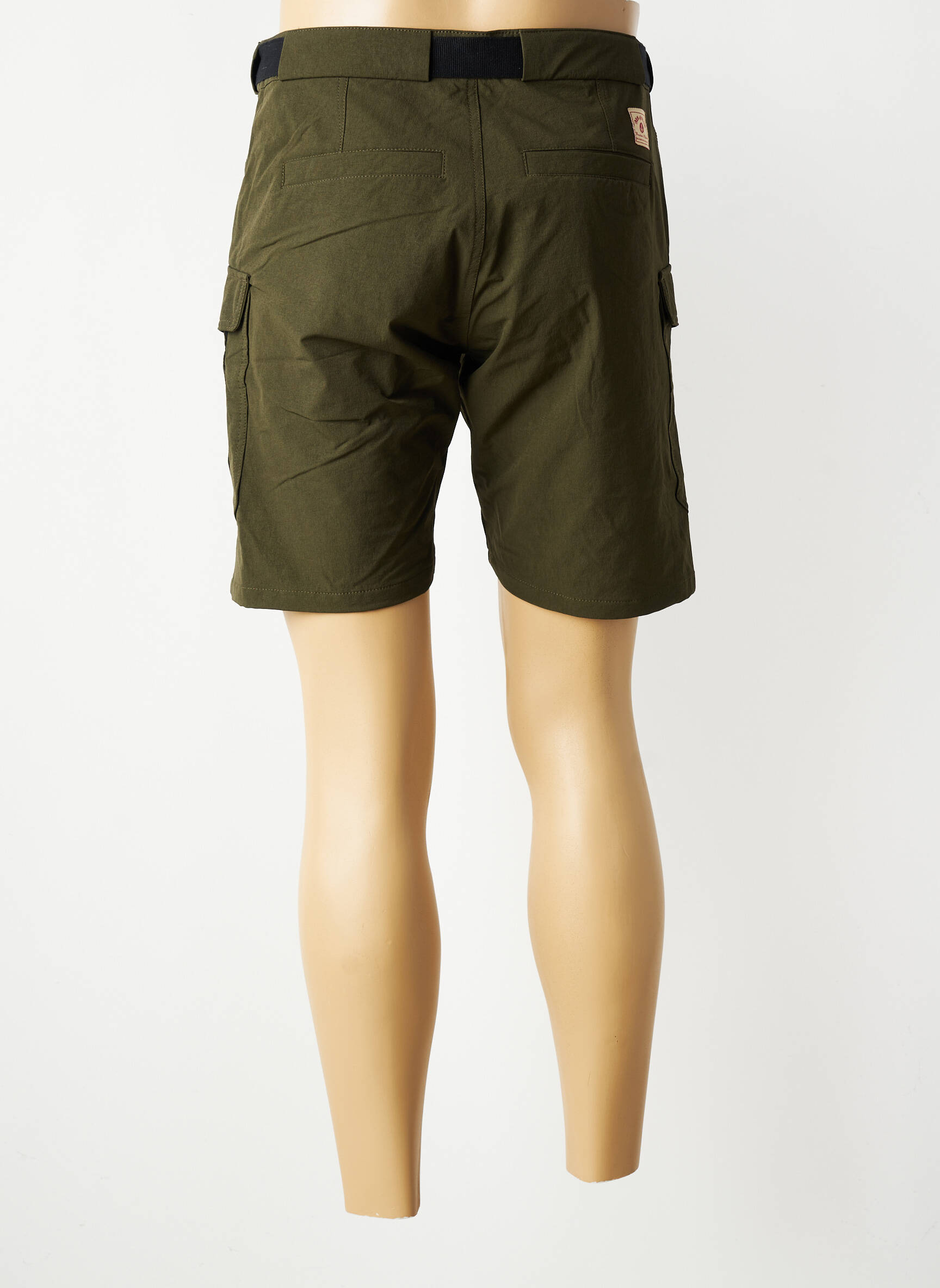 Bermuda coupe droite taille normale vert IRON AND RESIN homme
