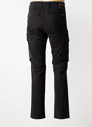 Pantalon cargo poches taille normale noir DAYTONA homme
