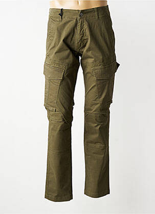 Pantalon cargo poches taille normale vert DAYTONA homme