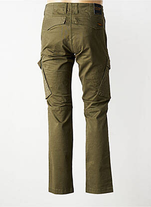 Pantalon cargo poches taille normale vert DAYTONA homme