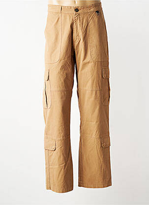 Pantalon cargo coupe droite taille normale marron IRON AND RESIN homme