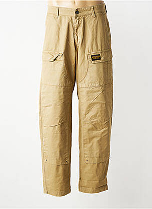 Pantalon cargo coupe droite taille normale beige DAYTONA homme