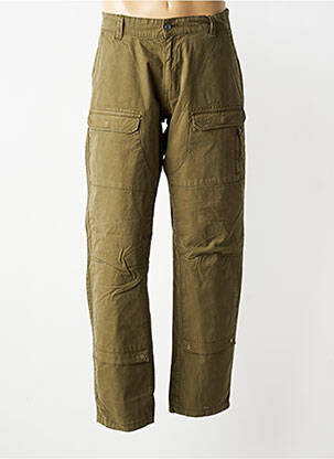 Pantalon cargo coupe droite taille normale vert DAYTONA homme