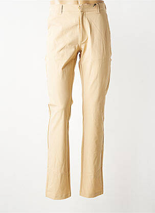 Pantalon slim stretch taille normale beige DAYTONA homme