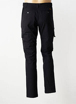 Pantalon cargo poches taille normale noir DAYTONA homme