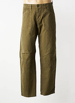 Pantalon droit taille normale taille normale vert DAYTONA homme
