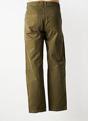 Pantalon droit taille normale taille normale vert DAYTONA homme
