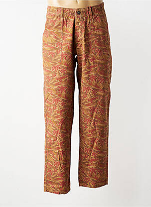 Pantalon chino poches taille normale marron IRON AND RESIN homme