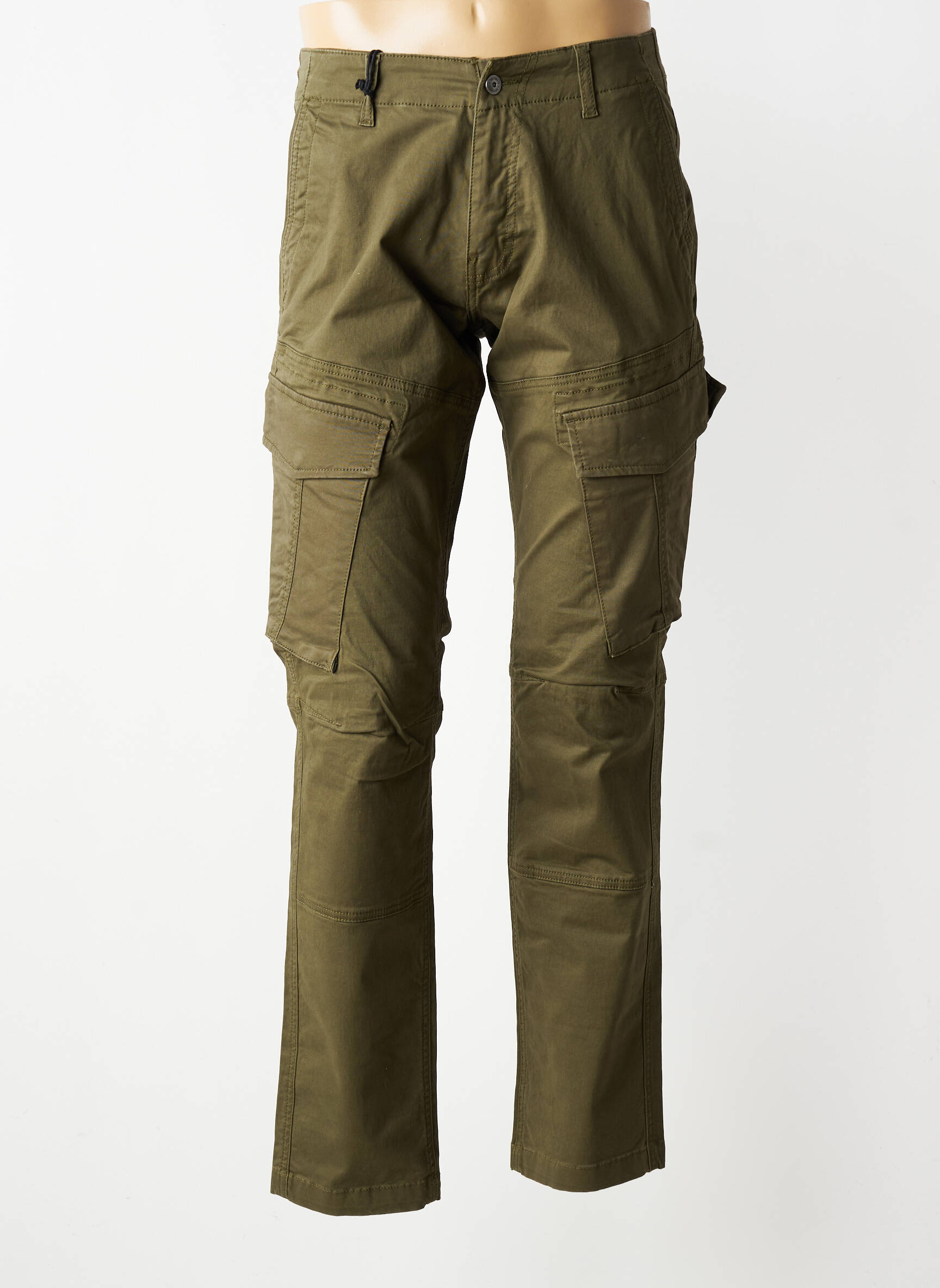 Pantalon cargo poches taille normale vert DAYTONA homme