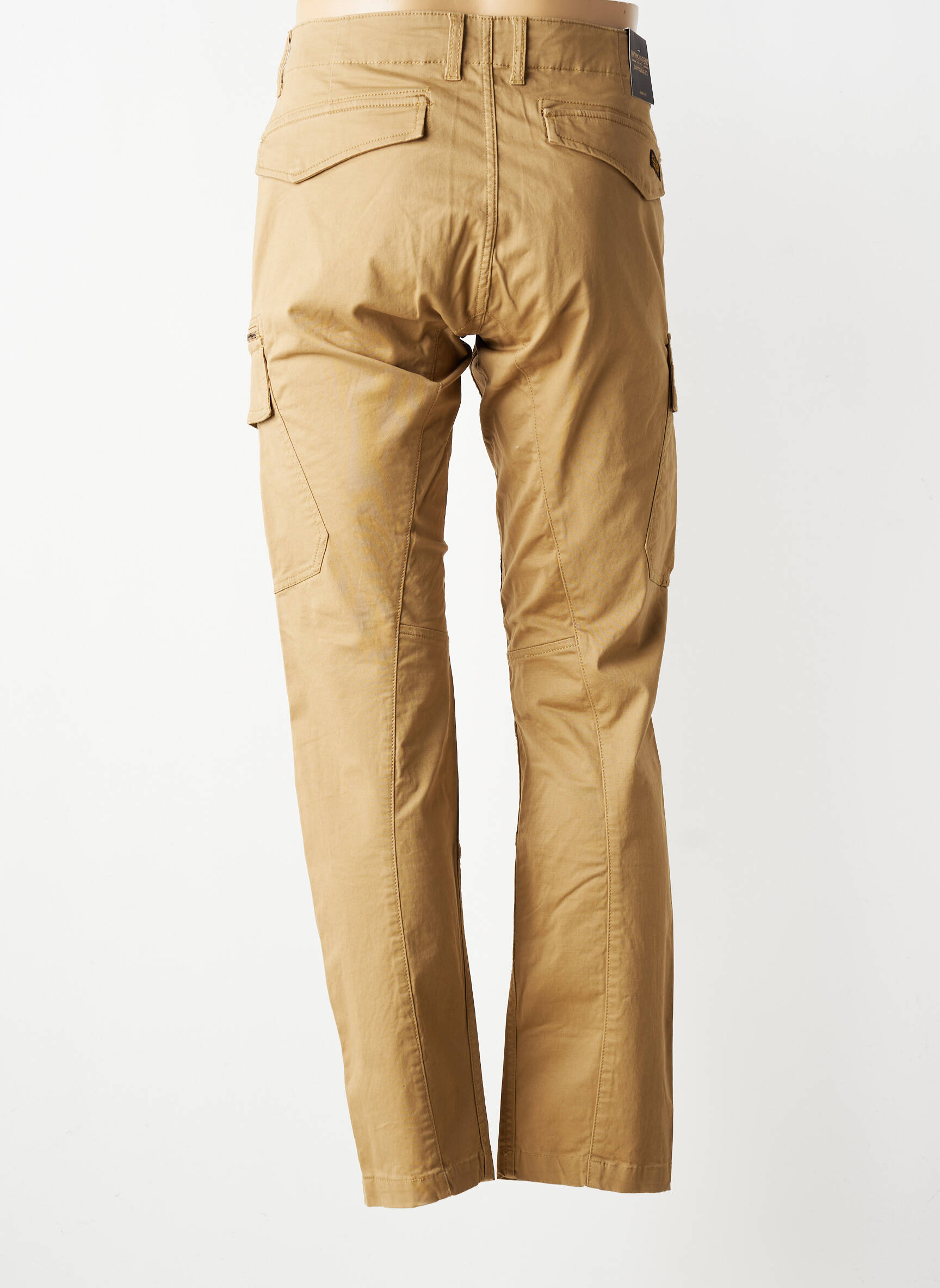 Pantalon cargo taille normale taille normale marron DAYTONA homme