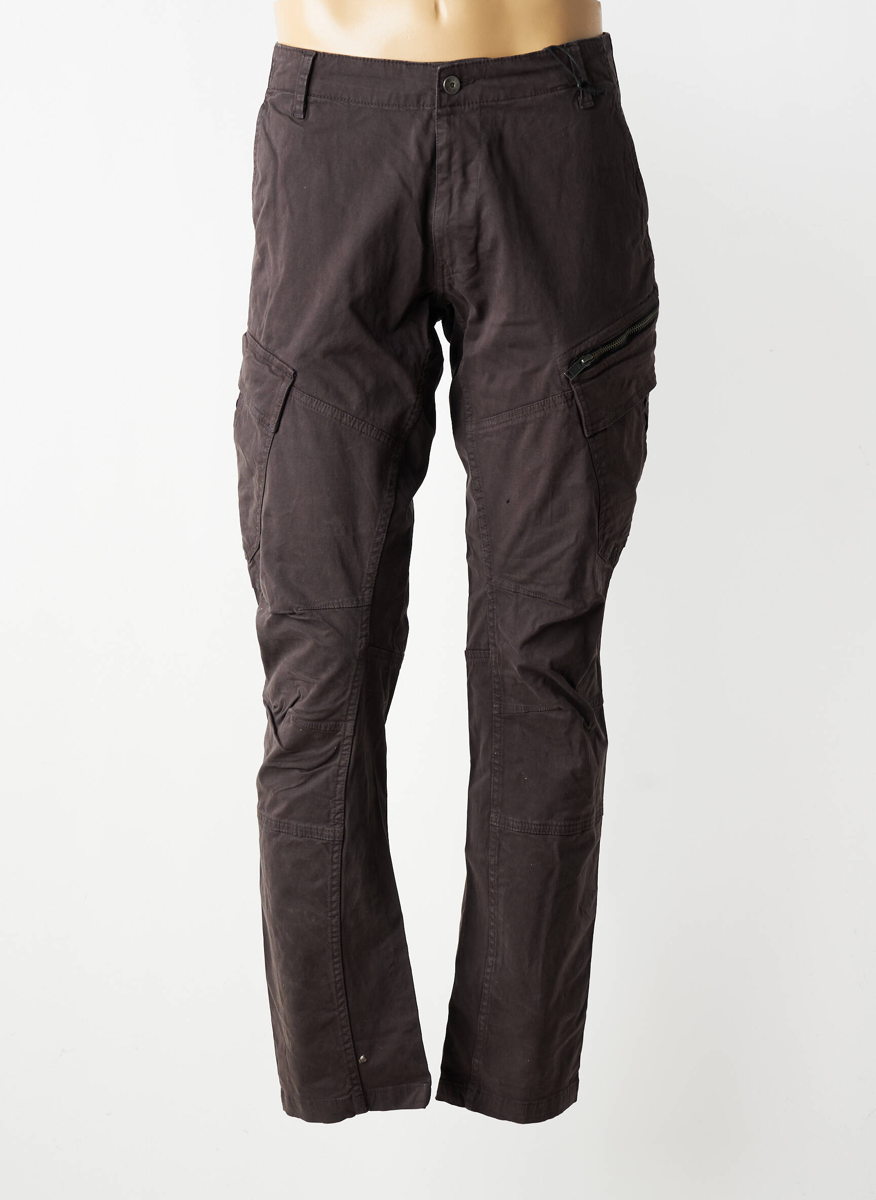 Pantalon cargo taille normale taille normale gris DAYTONA homme