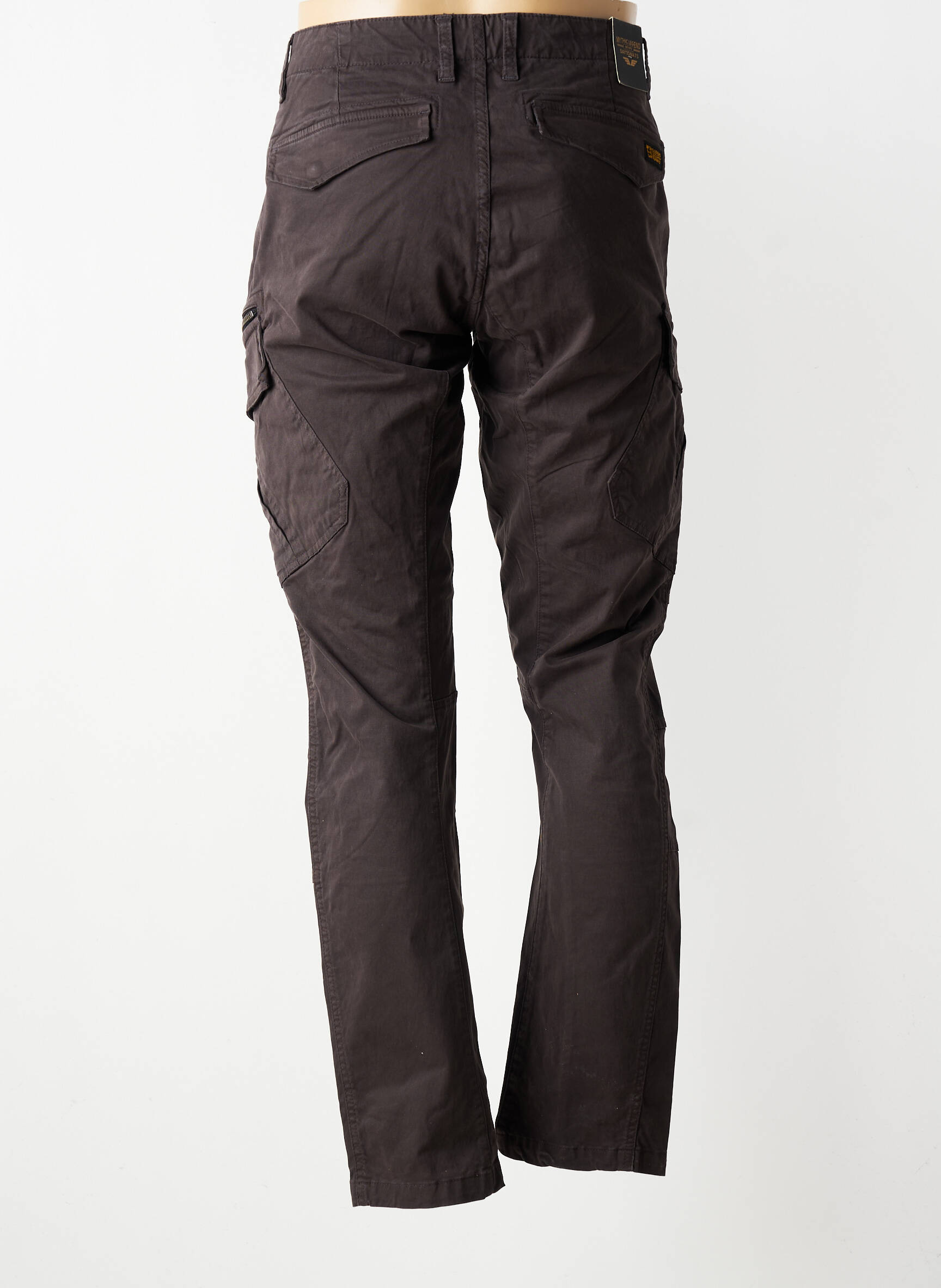 Pantalon cargo taille normale taille normale gris DAYTONA homme