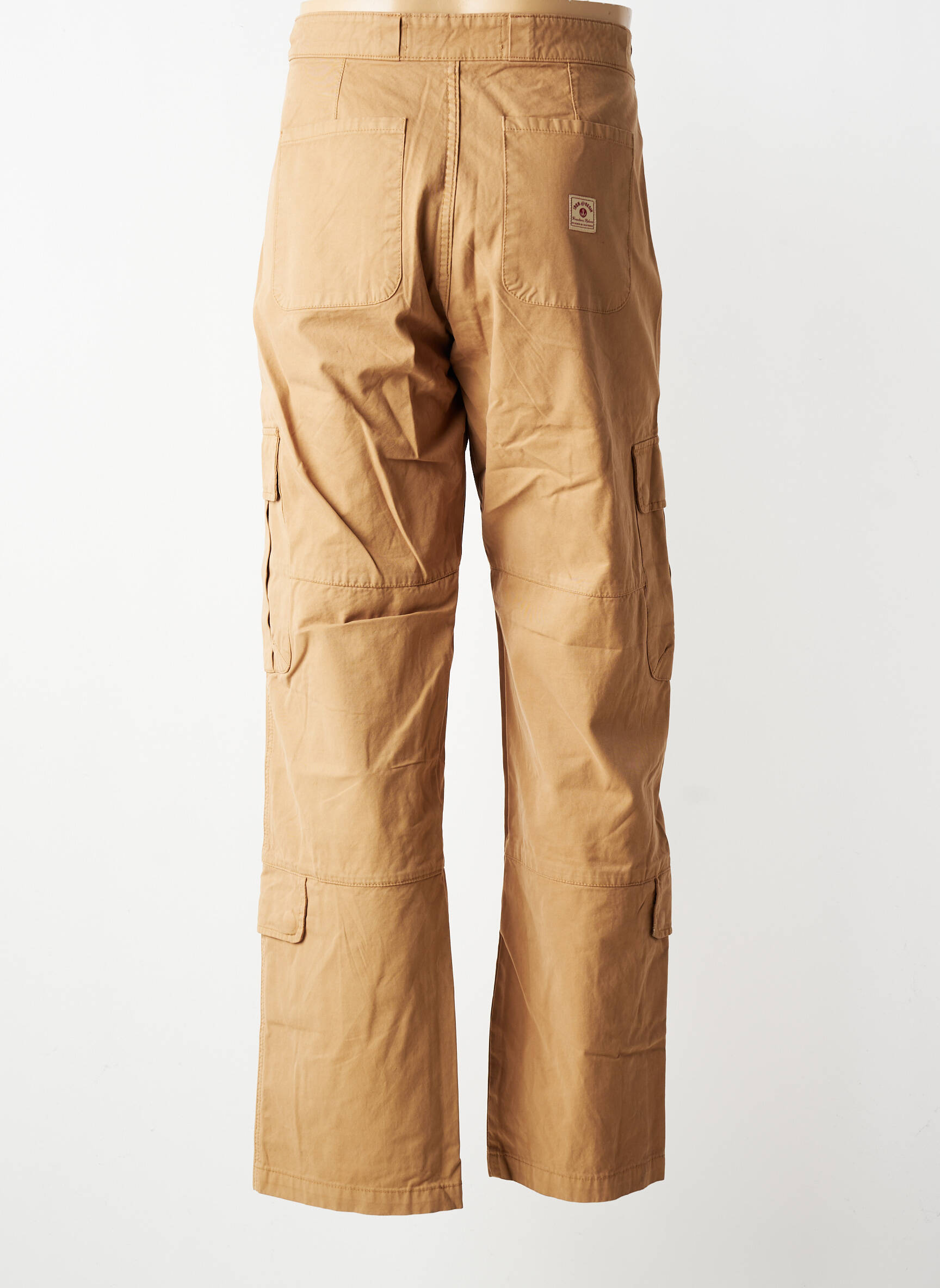 Pantalon cargo coupe droite taille normale marron IRON AND RESIN homme