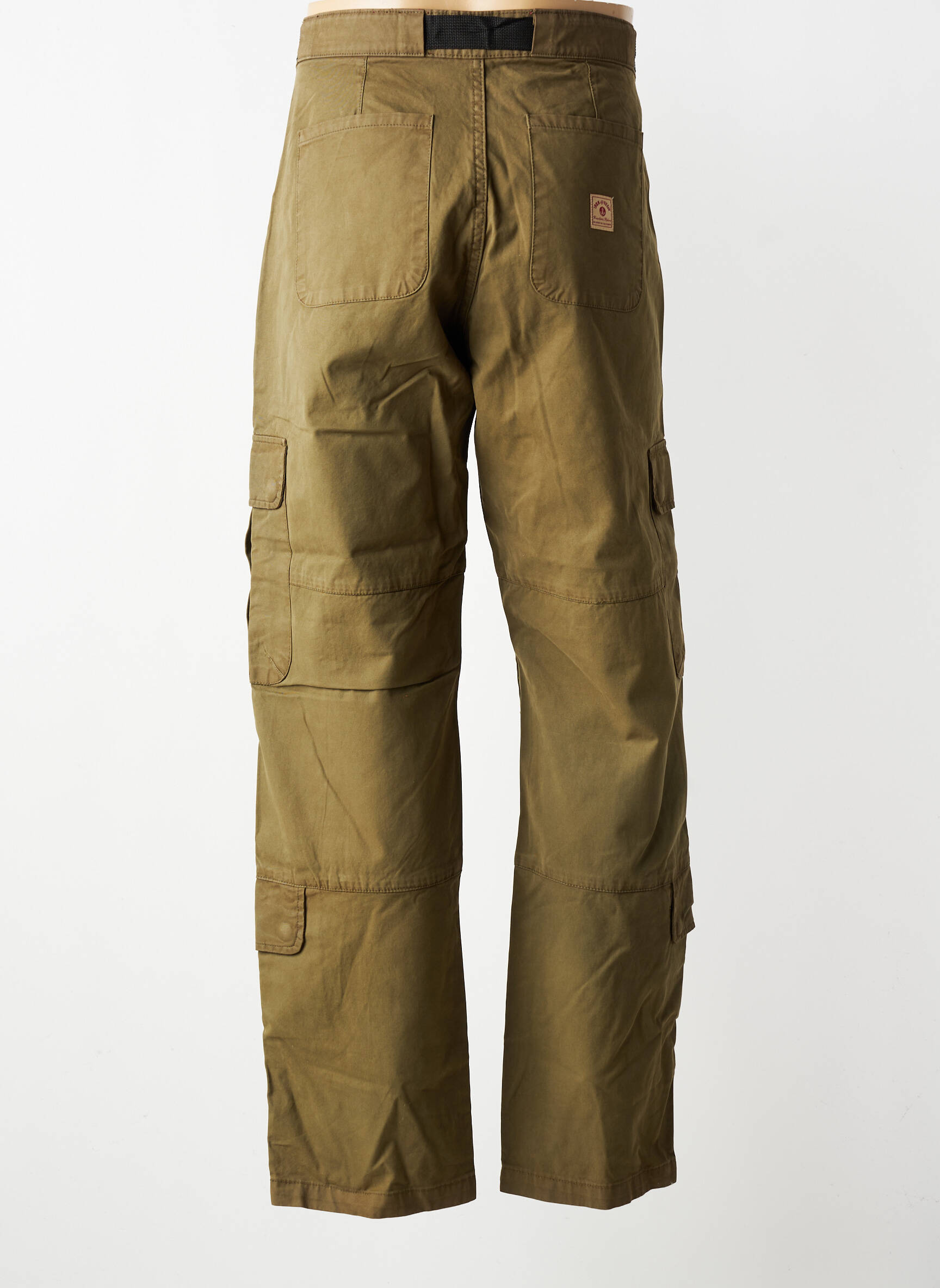 Pantalon cargo coupe droite taille normale vert IRON AND RESIN homme