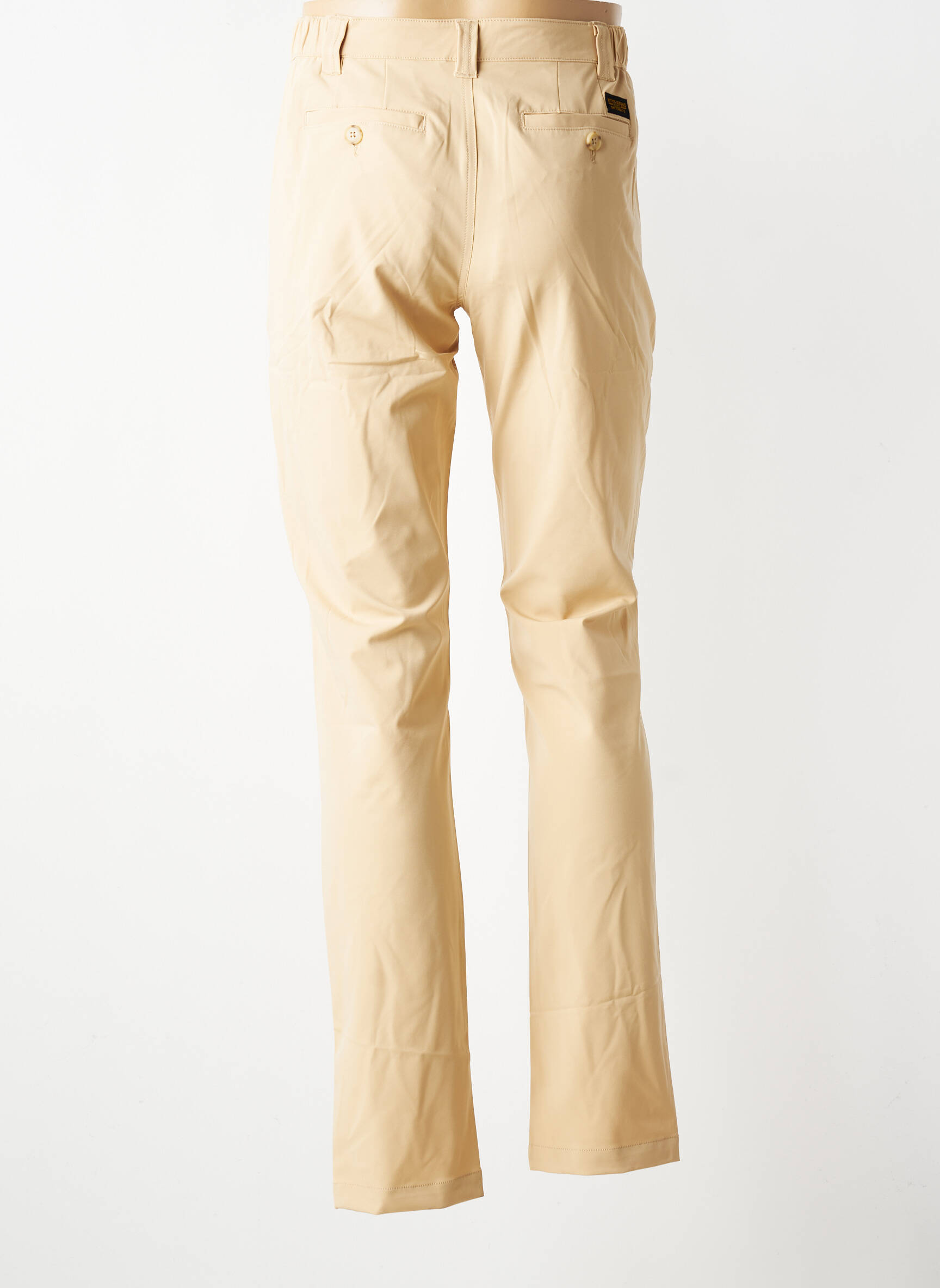 Pantalon slim stretch taille normale beige DAYTONA homme