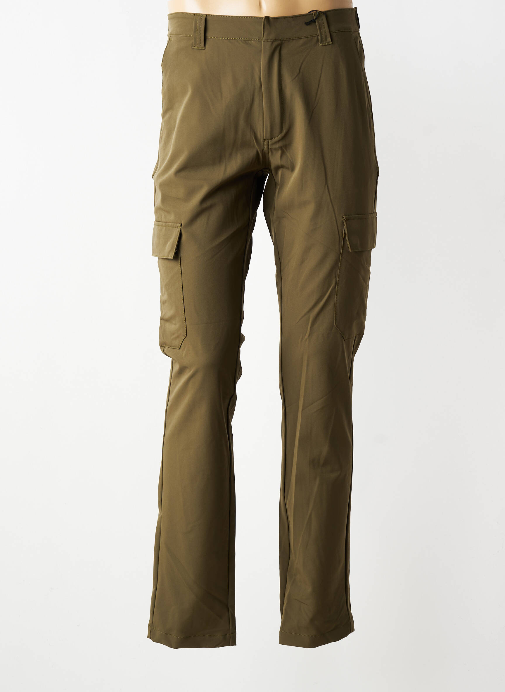 Pantalon cargo poches taille normale vert DAYTONA homme