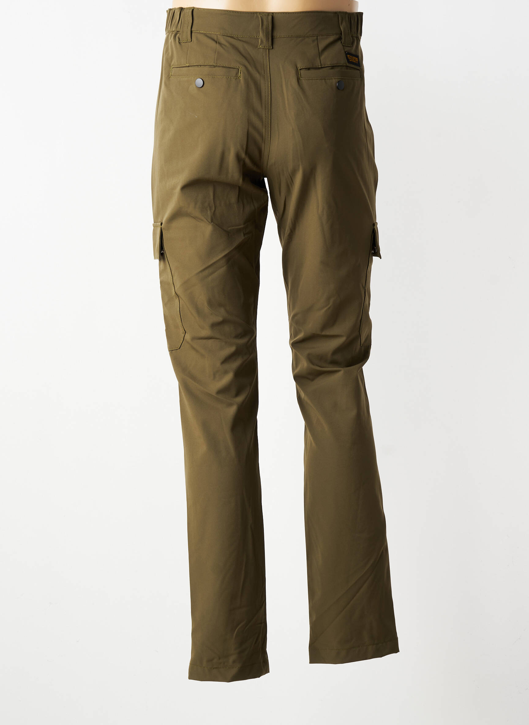 Pantalon cargo poches taille normale vert DAYTONA homme