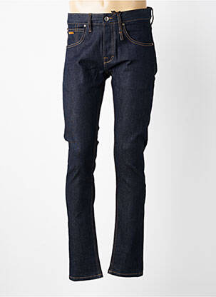 Jeans coupe slim tissage brut taille normale bleu DAYTONA homme