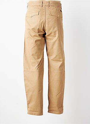 Pantalon chino tissage popeline taille normale beige DAYTONA homme