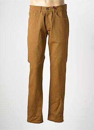 Jeans coupe slim stretch taille normale marron IRON AND RESIN homme