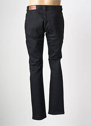 Jeans coupe slim fermeture boutonnée sur le devant taille normale noir DAYTONA homme