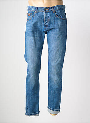 Jeans coupe slim fermeture boutonnée sur le devant taille normale bleu DAYTONA homme