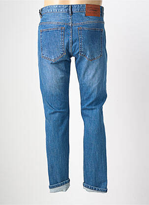 Jeans coupe slim fermeture boutonnée sur le devant taille normale bleu DAYTONA homme