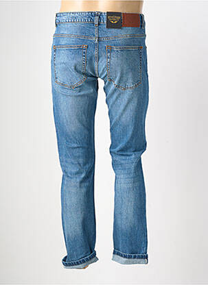 Jeans coupe slim stretch taille normale bleu DAYTONA homme