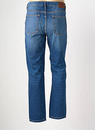 Jeans coupe droite stretch taille normale bleu DAYTONA homme
