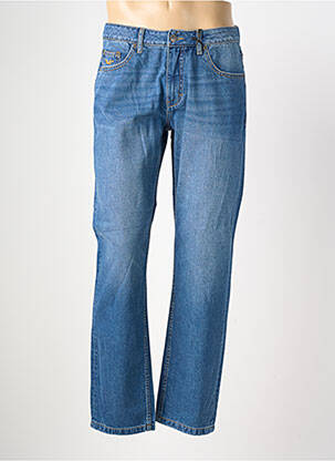 Jeans coupe droite stretch taille normale bleu DAYTONA homme