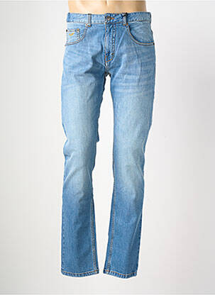 Jeans coupe slim stretch taille normale bleu DAYTONA homme