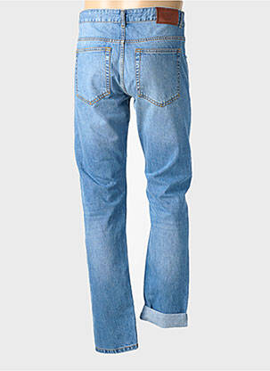 Jeans coupe droite fermeture boutonnée sur le devant taille normale bleu DAYTONA homme