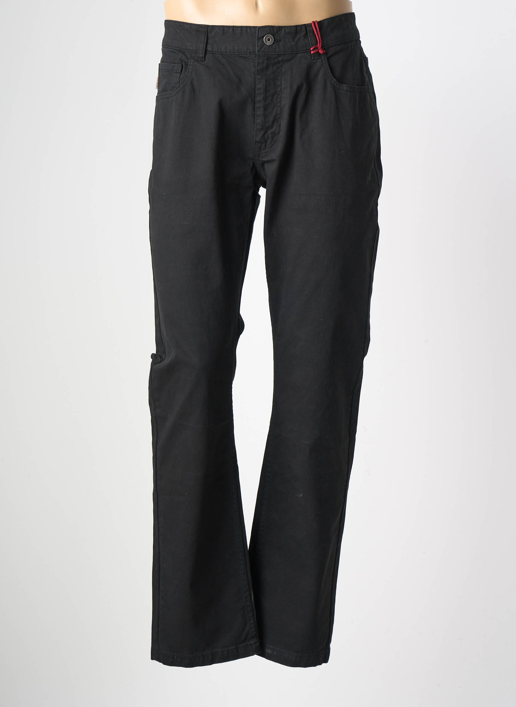 Pantalon slim stretch taille normale noir IRON AND RESIN homme