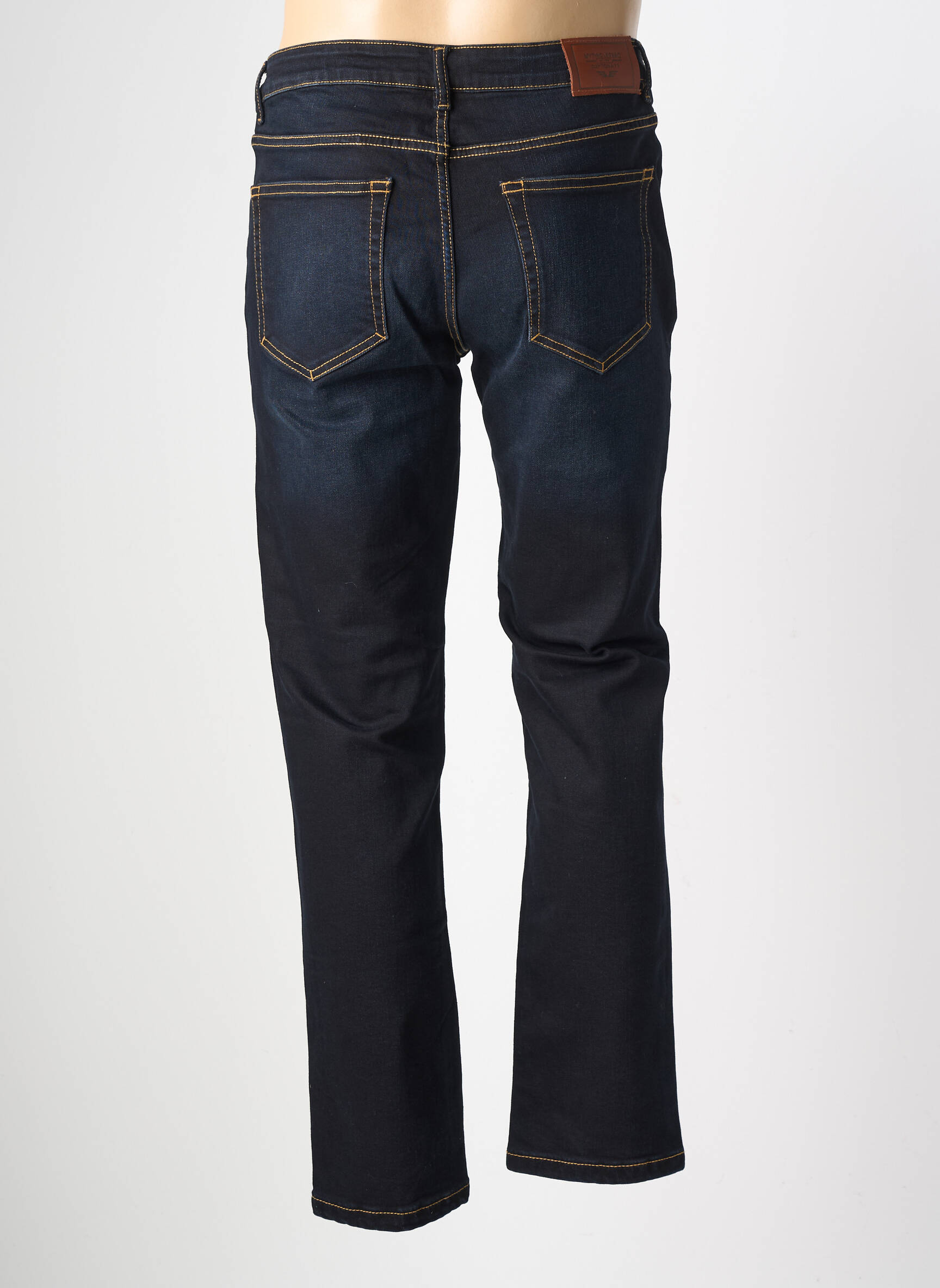 Jeans coupe slim tissage brut taille normale noir DAYTONA homme