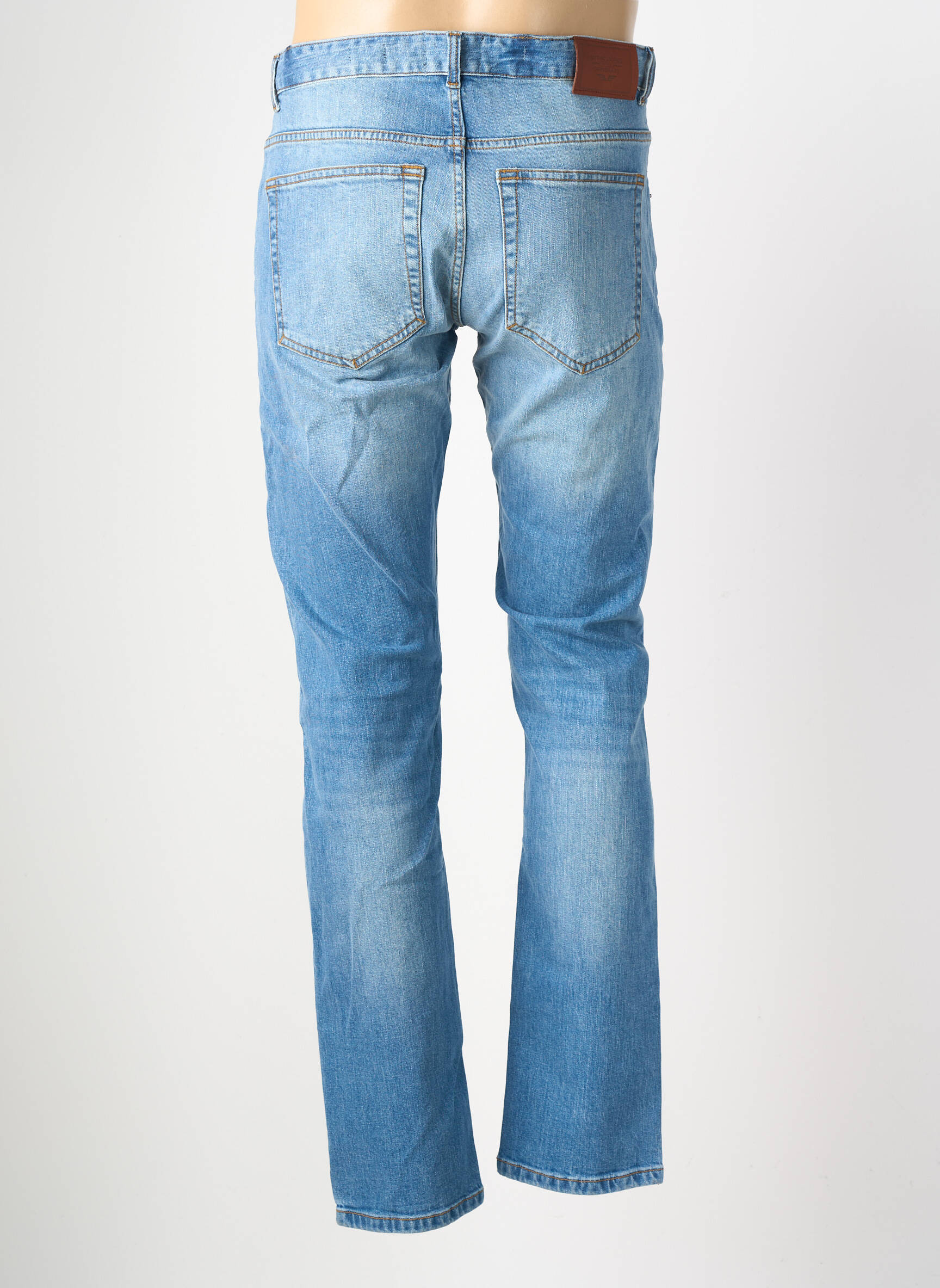 Jeans coupe slim stretch taille normale bleu DAYTONA homme
