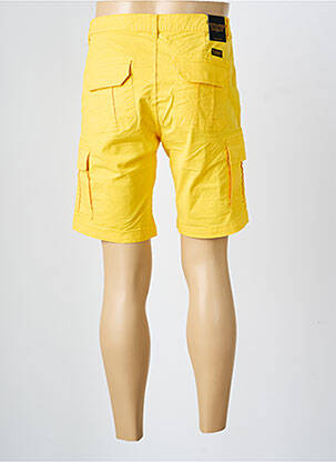 Bermuda tissage popeline taille normale jaune DAYTONA homme