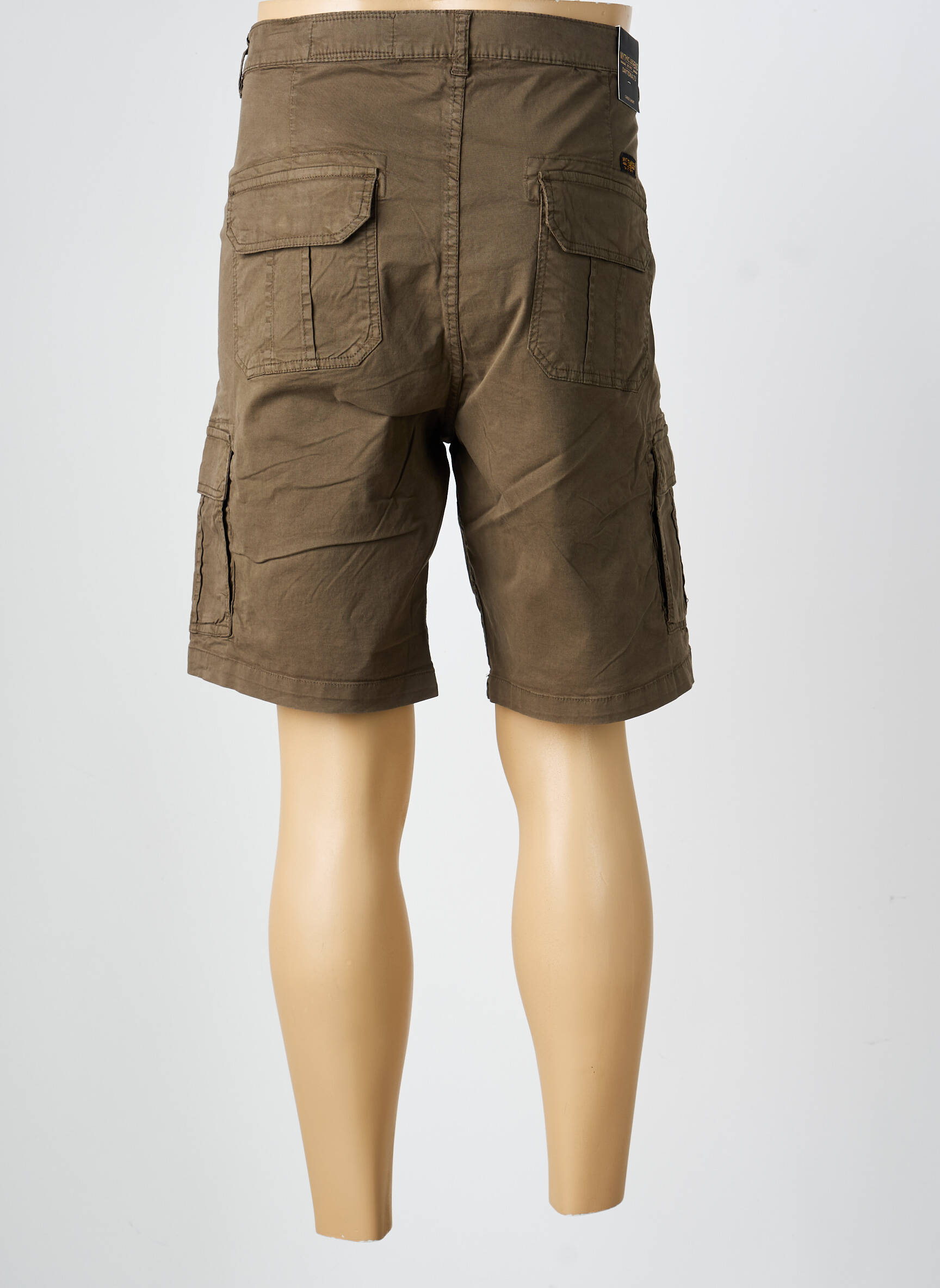 Bermuda stretch taille normale vert DAYTONA homme