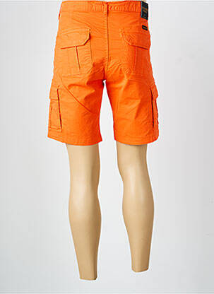 Bermuda tissage popeline taille normale orange DAYTONA homme