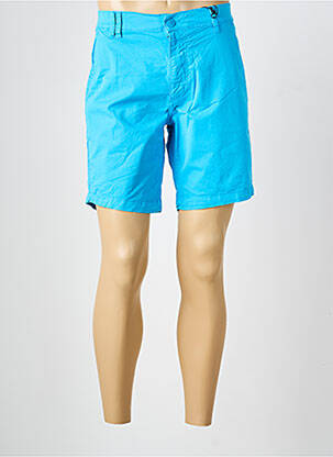 Bermuda stretch taille normale bleu DAYTONA homme