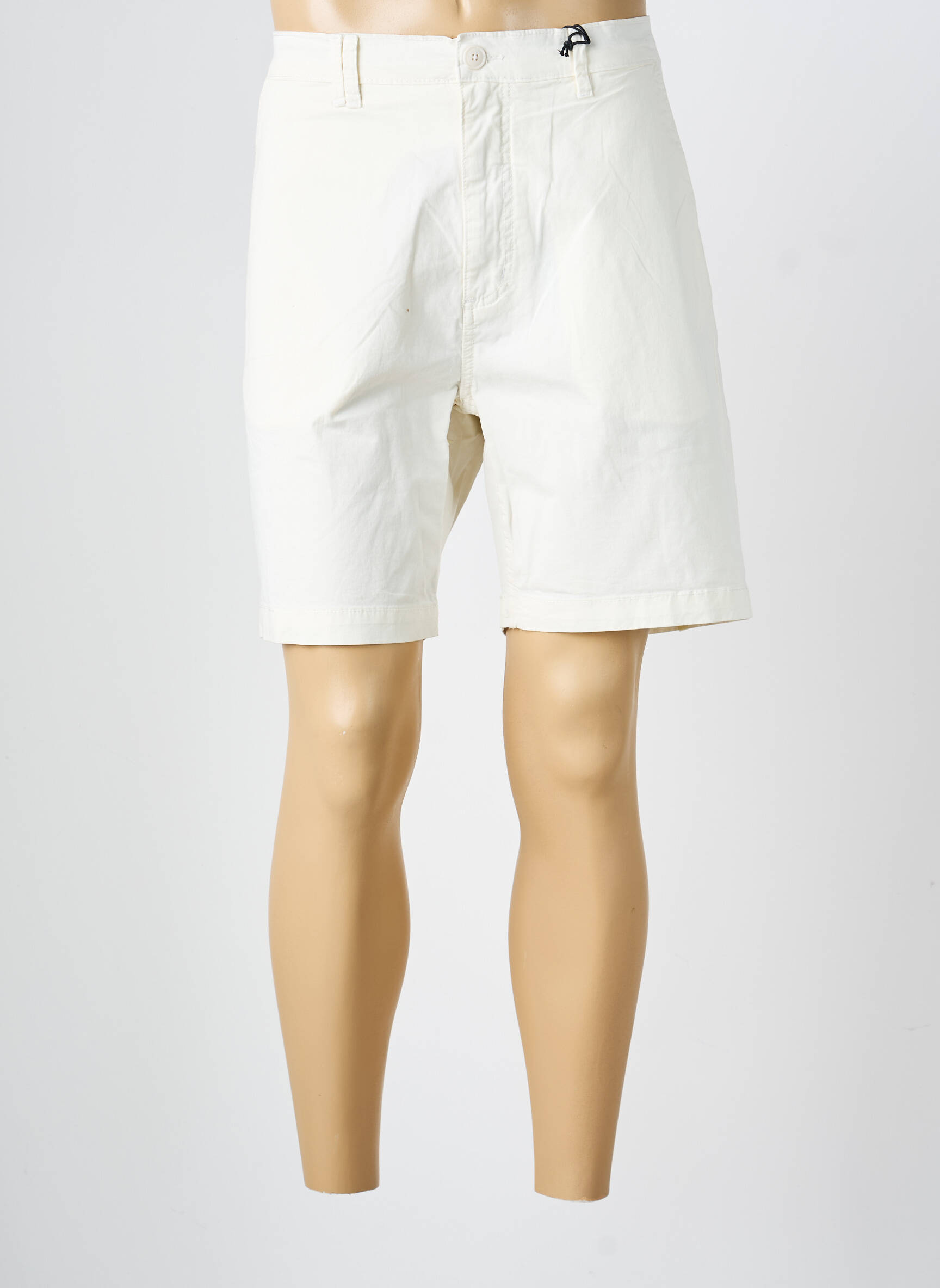 Bermuda stretch taille normale blanc DAYTONA homme