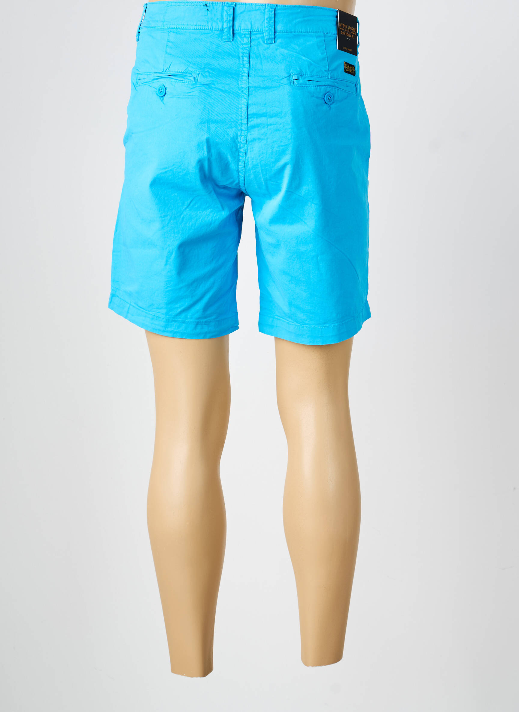 Bermuda stretch taille normale bleu DAYTONA homme