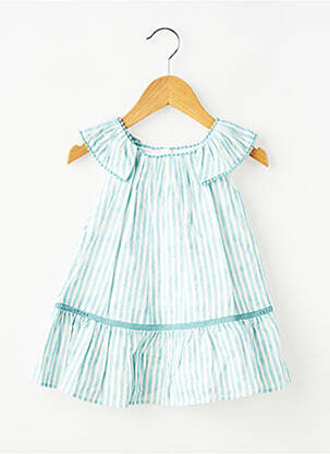 Robe mi-longue sans manche sans manche bleu MAYORAL fille