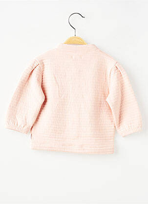 Veste casual fermeture pressionnée rose NOPPIES fille