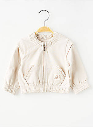 Veste casual col rond beige MAYORAL fille