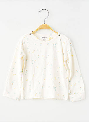 T-shirt manches longues manches longues beige NOPPIES enfant