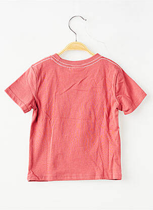 T-shirt coupe droite manches courtes rouge BOBOLI garçon