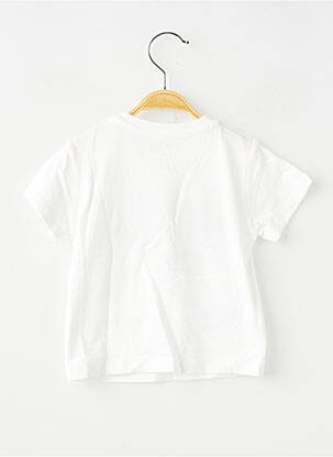 T-shirt coupe droite manches courtes blanc MAYORAL garçon