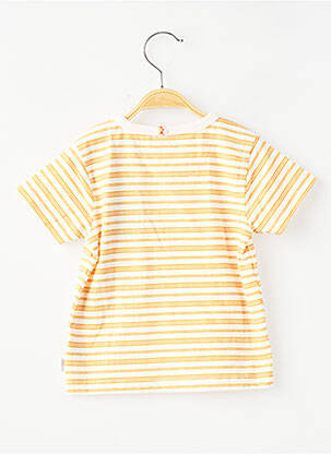 T-shirt coupe droite manches courtes jaune NOPPIES garçon