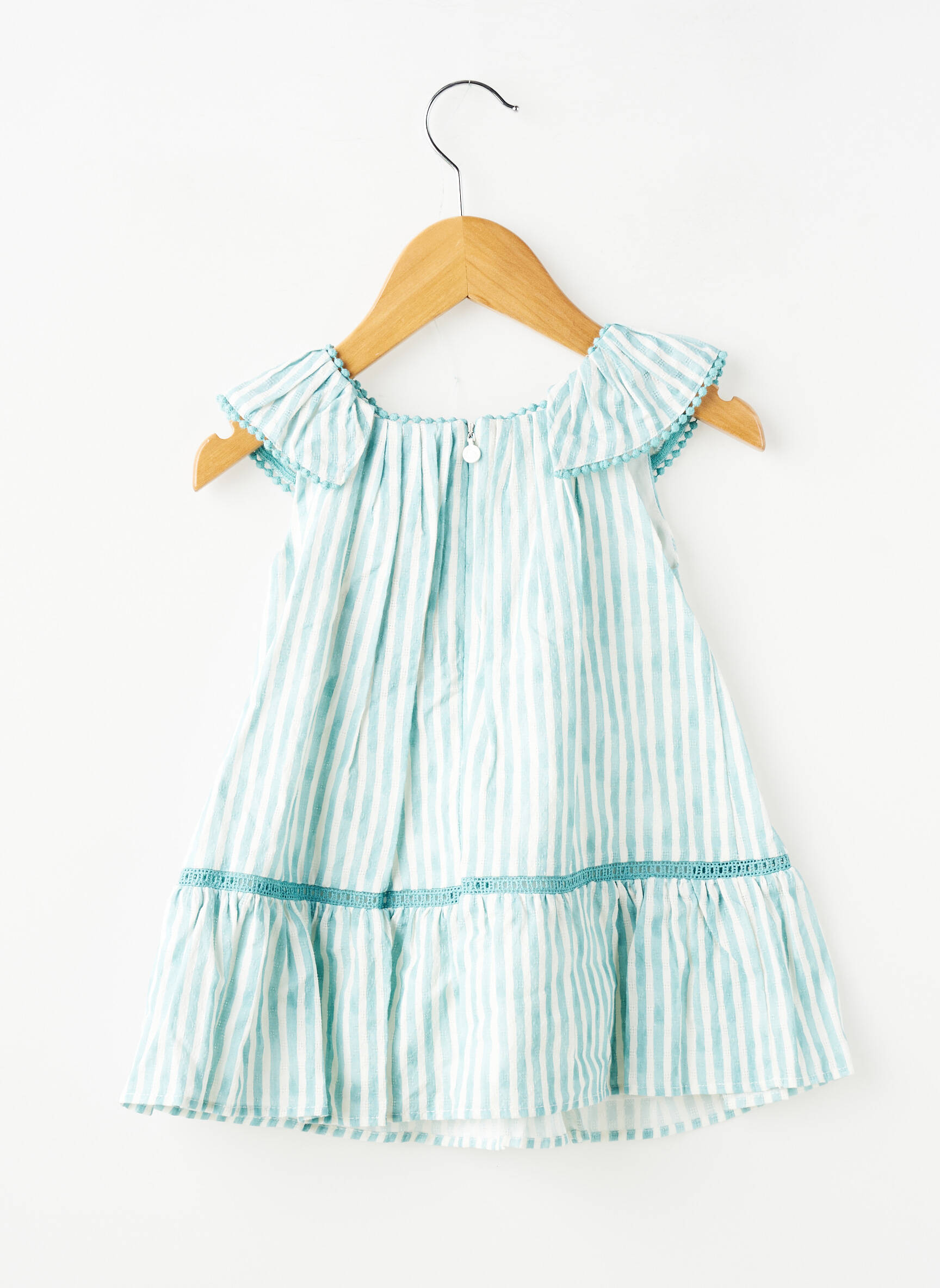 Robe mi-longue sans manche sans manche bleu MAYORAL fille